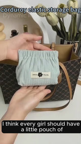 Mini Makeup cosmetic Bag Mini Elastic Storage Bag