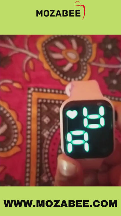 SMART LED NUMERIC WATCH