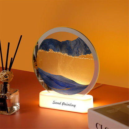 SAND ART 3D DISPLAY WITH LIGHT