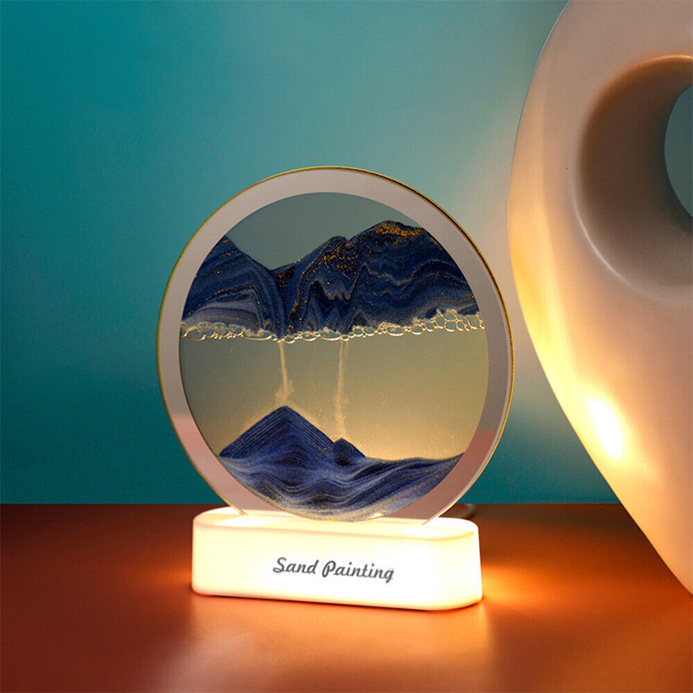 SAND ART 3D DISPLAY WITH LIGHT