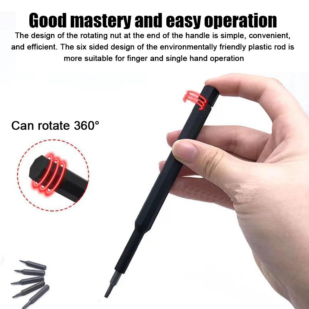 24 in 1 Mini Screwdriver Set with Case, Small Screwdriver Set of Flathead and Phillips, Screwdrivers Magnetic Micro Screwdriver Kit, Screwdriver Set for Electronics、Jewelers、PC、Glasses、Watch、Phone