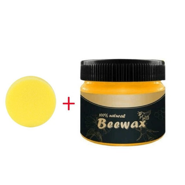 Beeswax Furniture Polish, 200 grams (Pack of 1) | Natural, Traditional, Wood Polish, Shine for Furniture, Wood, Cabinet, Wardrobe, Restoring Back Wood Shine