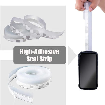 Door Sealing Strip for Home, Self-Adhesive Window Silicone Seal Strips Weather Stripping Door Tape for Seal, Door Gap Sealer