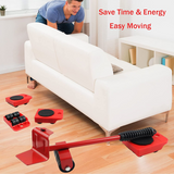 Furniture Lifting Moving Tool with Wheel Pads