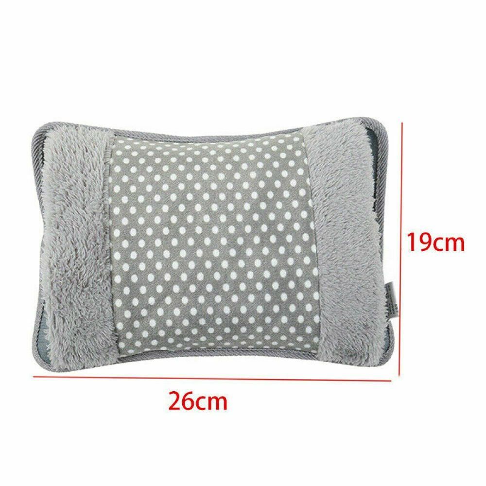 Heating Bag, Velvet Heating Bag for Pain Relief, Heating Pad-Heat Pouch Hot Water Bag, Electric Hot Water Bag