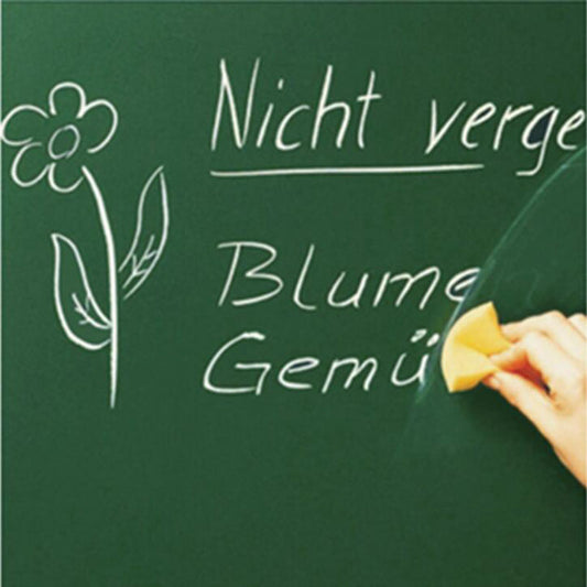 Green Board Wall Sticker Removable Decal Chalkboard With 5 Free Chalks For Home, School, Office, College, Room, Kitchen