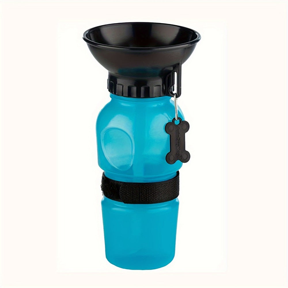 Plastic Puppies Dog Water Bottle,Leak Proof Portable Puppy Water Dispenser Drinking Feeder Pet Care Cup For Outdoor Walking,Hiking,Travel