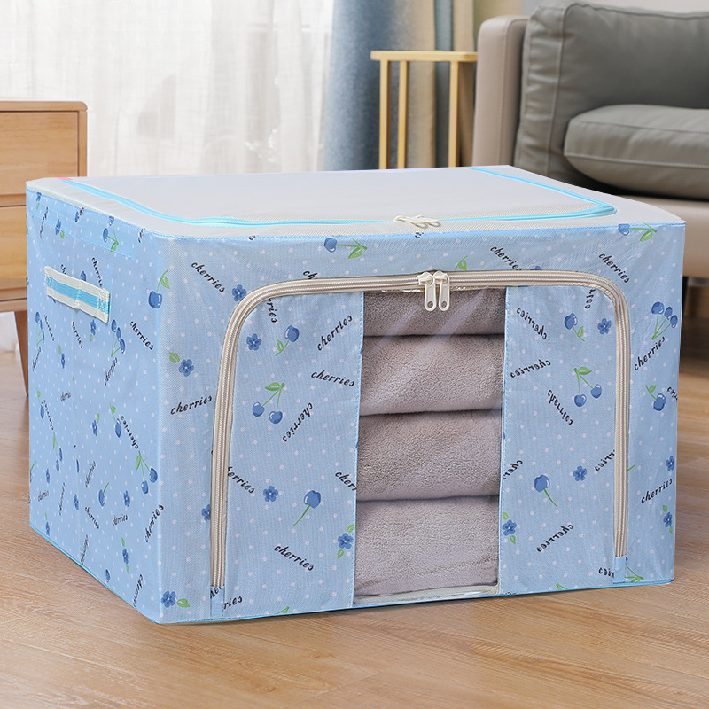 66 LTR Foldable Steel Frame Cloth Storage Bag