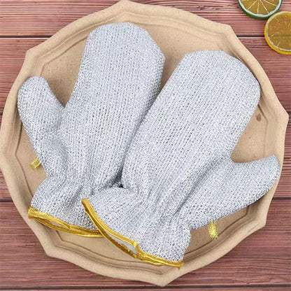 Gloves Magic Silicone Dish Washing Gloves, Silicon Cleaning Gloves, Silicon Hand Gloves for Kitchen Dishwashing and Pet Grooming, Great for Washing Dish, Car, Bathroom