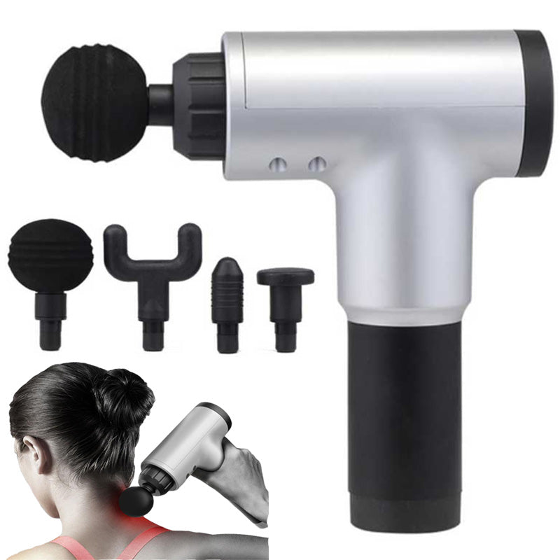 Massage Gun | Deep Tissue Percussion Muscle Body Massager Gun 6-speed| Multipurpose Portable Body Facial Massagers