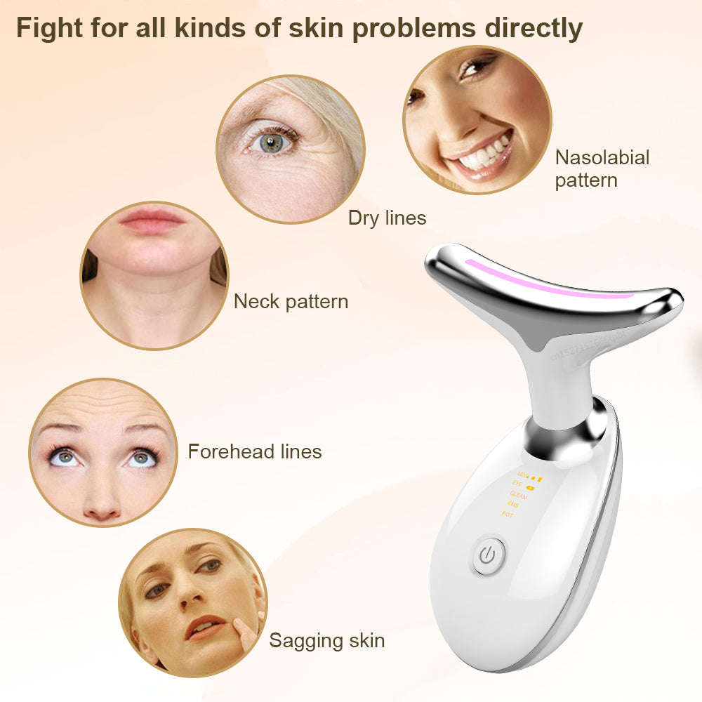 Therapy for Face - Vibration Massager Skin Rejuvenation Beauty Device for Face and Neck and Radiant Appearance