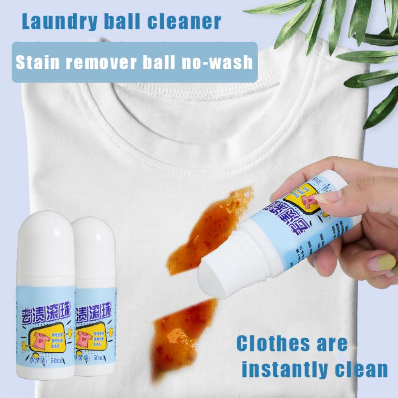 Clothes Instant Stain Remover Roll on pen | No-wash Quick Stain Remover Roller-Ball | Portable Emergency Stick | Cloth Oil Stain Remover