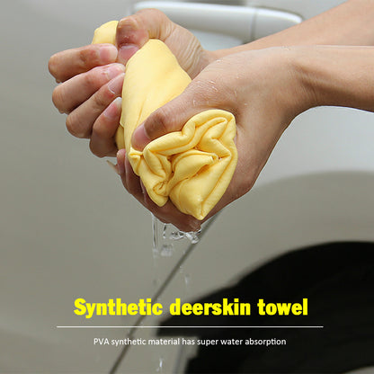 Magic Towel Reusable Absorbent Water for Kitchen Cleaning Car Cleaning , Unique Living Magic Towel, Super Absorbent, Chamois Leather Wipes